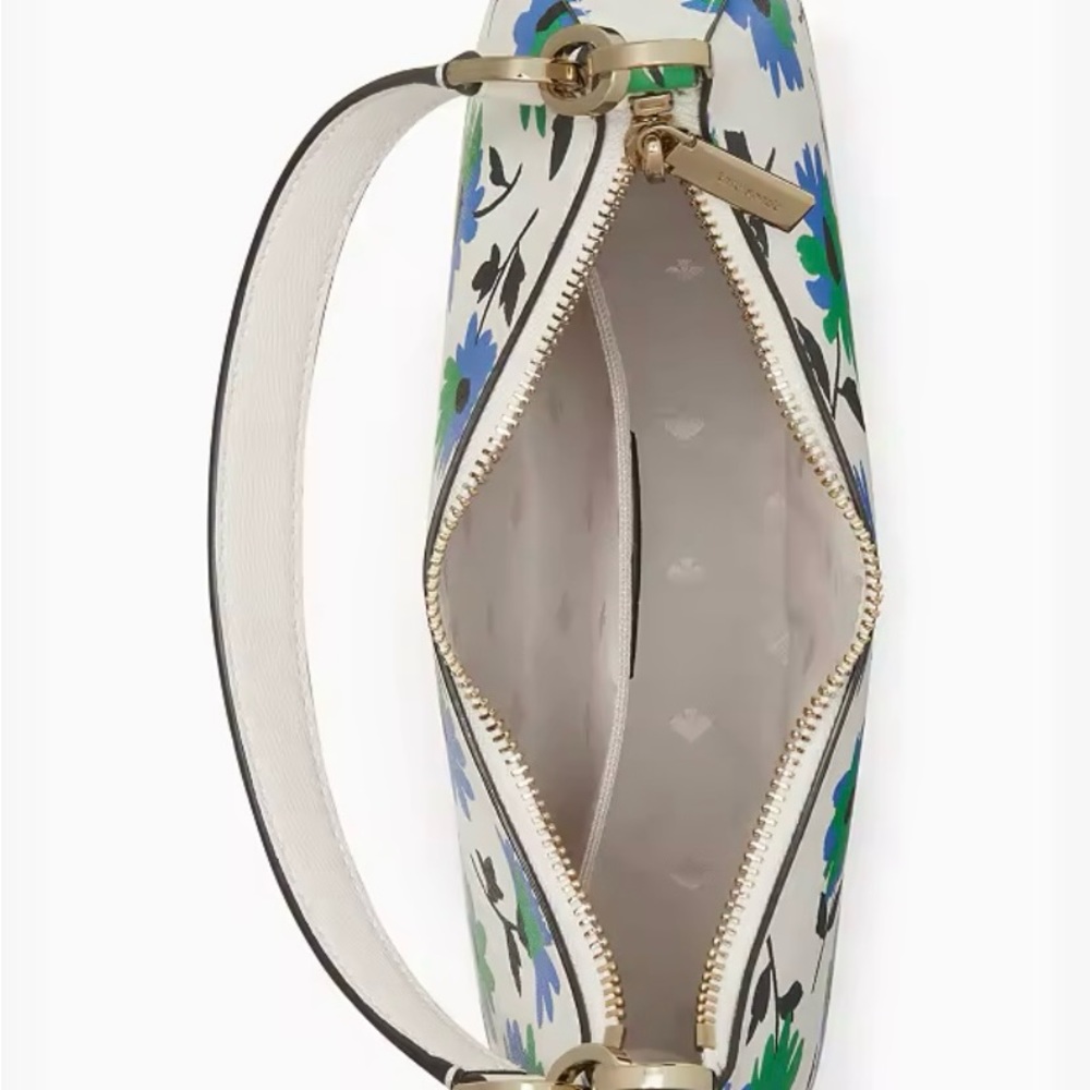 NWT Springtime Kate Spade Kristi Park Posies Floral Crossbody Bag Purse Satchel - Picture 7 of 13